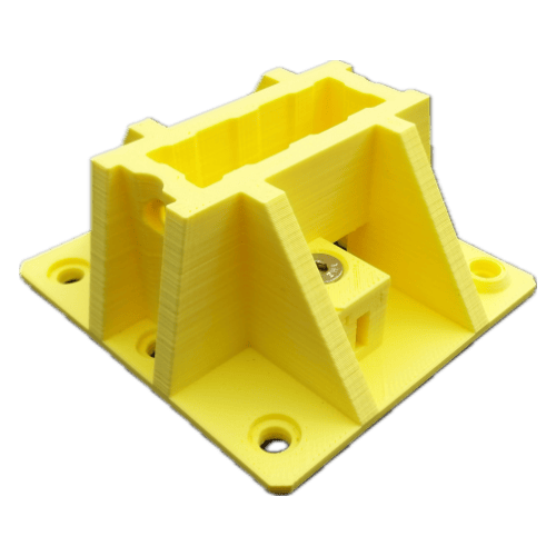 3D Printed Yellow Bracket